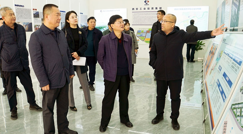 市人大财经委 常委会预算工委一行到耀彩网集团泾河工业园调研座谈