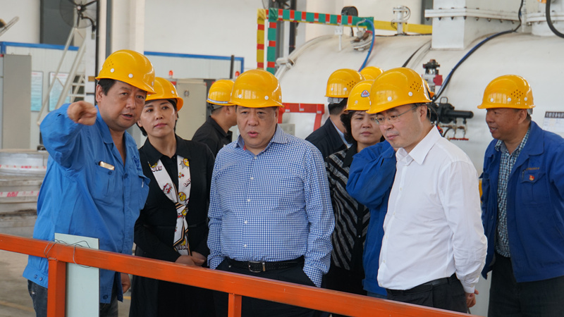 集团向导到标准热处理、电器开关调研