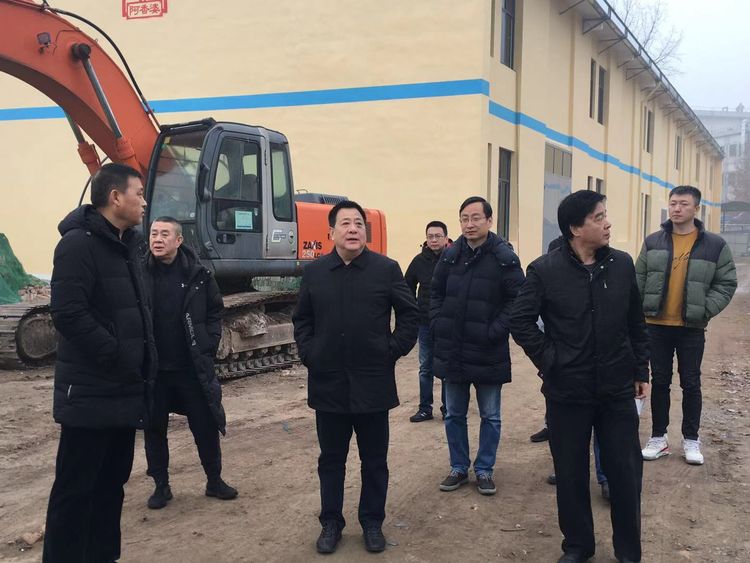 集团向导金辉一行到太阳食物调研企业整体提升刷新项目推进情形